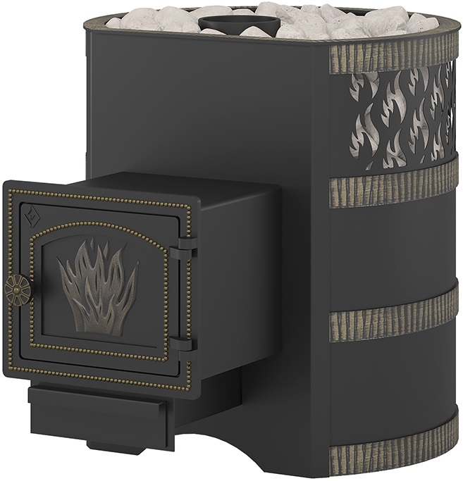 Дровяная печь 10 кВт Везувий Лава 12 (ДТ-3)